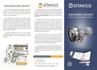 Ütaksis Broşür