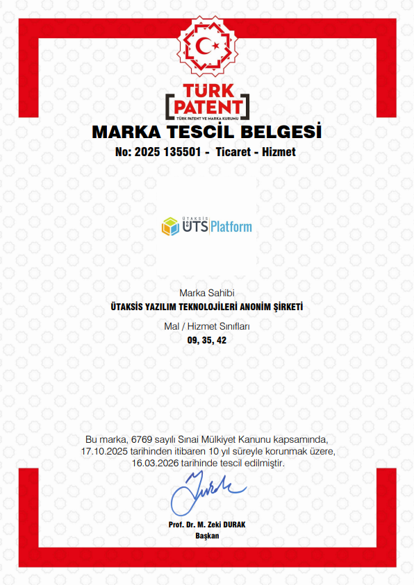 Utaksis Uts Platform Marka